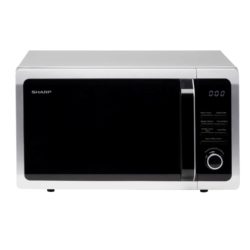 Sharp R764SLM 900w  25L Microwave Oven with Grill - Silver